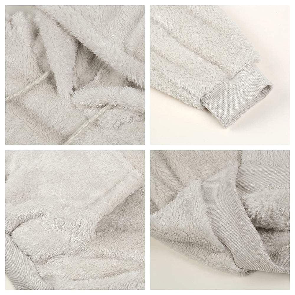 Macymars™ Men's Autumn and Winter Plush Hooded Sweater