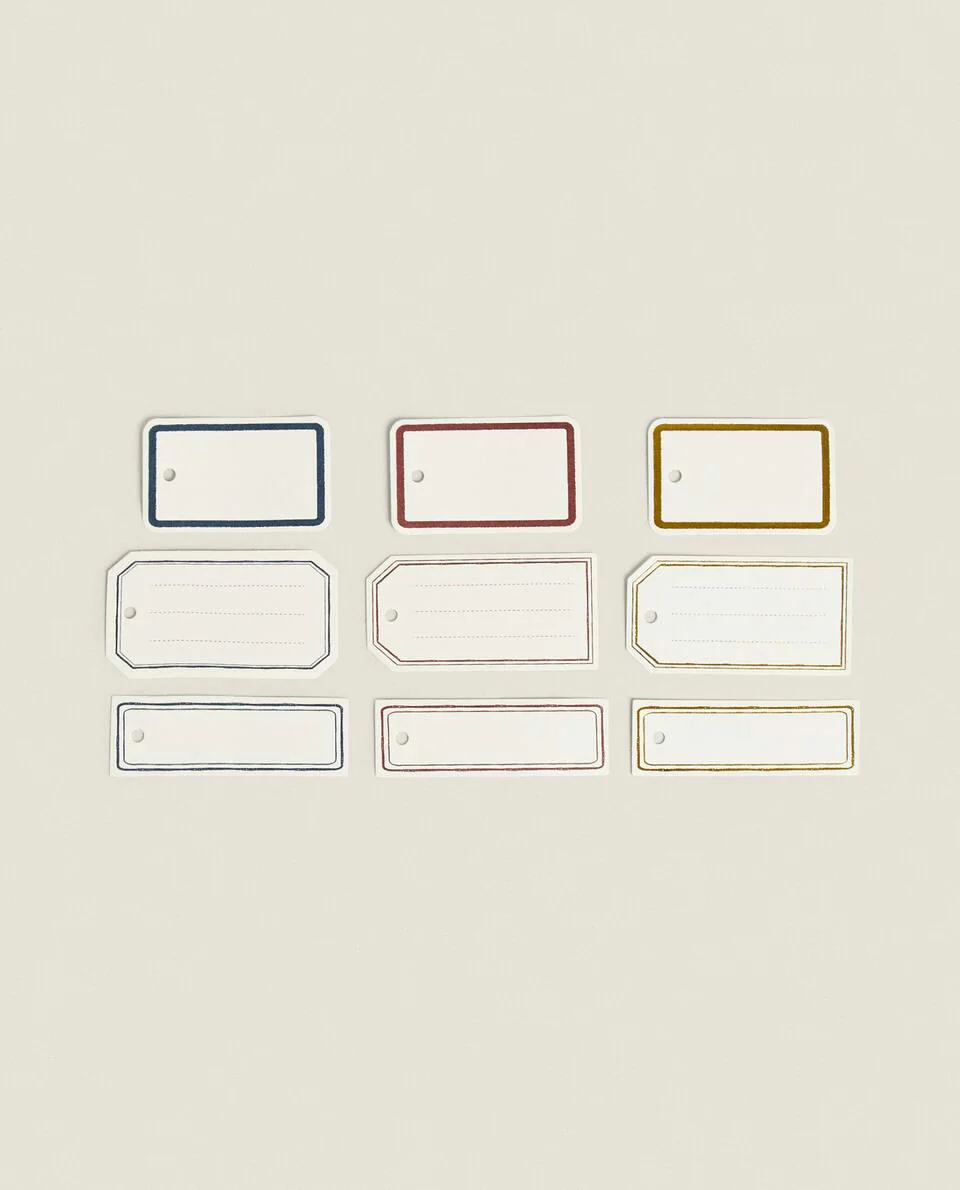 PACK OF CHRISTMAS GIFT LABELS (PACK OF 20)