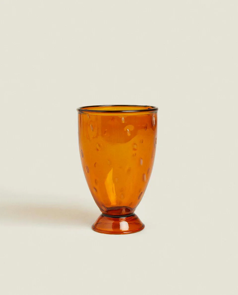 BOROSILICATE GLASS WITH DOTS