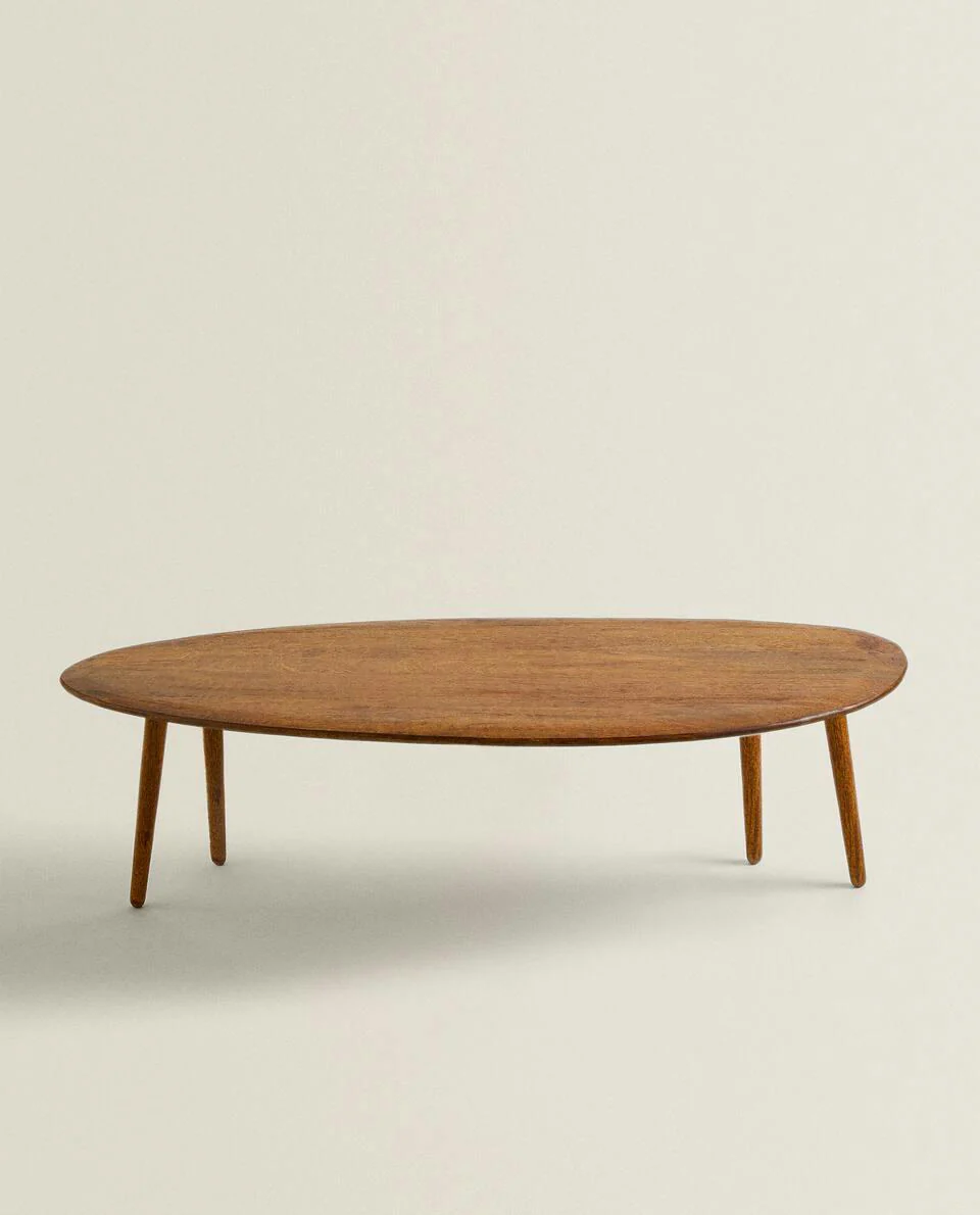 BEVELLED WOODEN TABLE