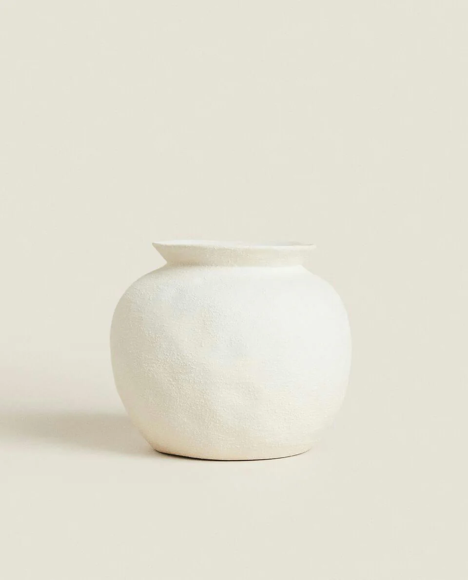 ROUGH EARTHENWARE VASE