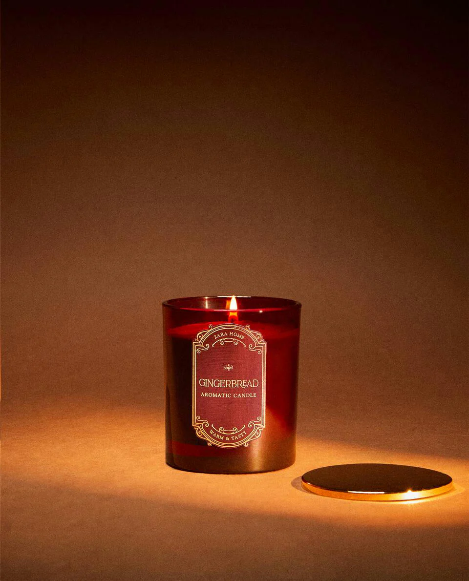 GINGERBREAD SCENTED CANDLES