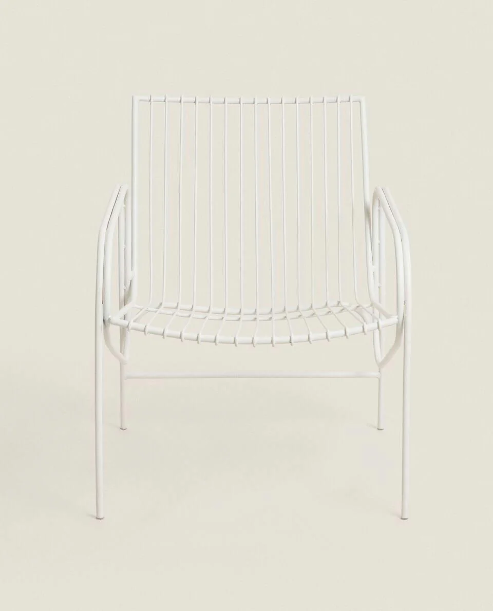 OUTDOOR METAL ARMCHAIR