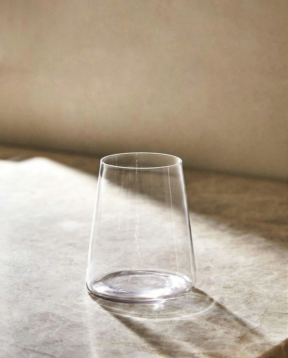 VASO CRISTALIN CONICO VENECIA