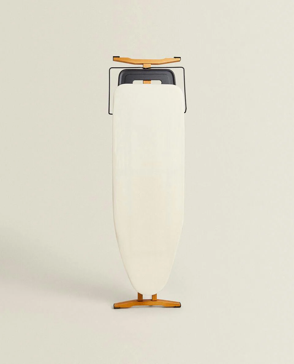 WOOD AND METAL IRONING BOARD
