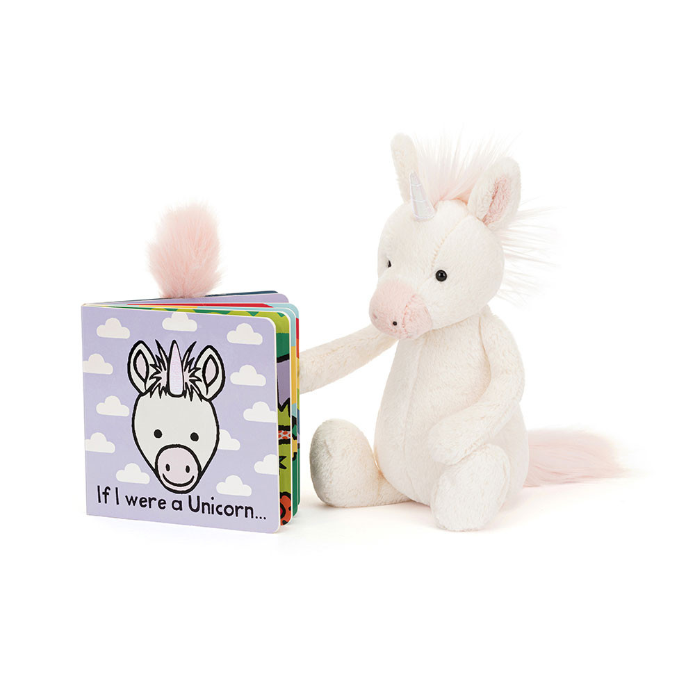 If I Were A Unicorn Board Book And Bashful Unicorn Medium