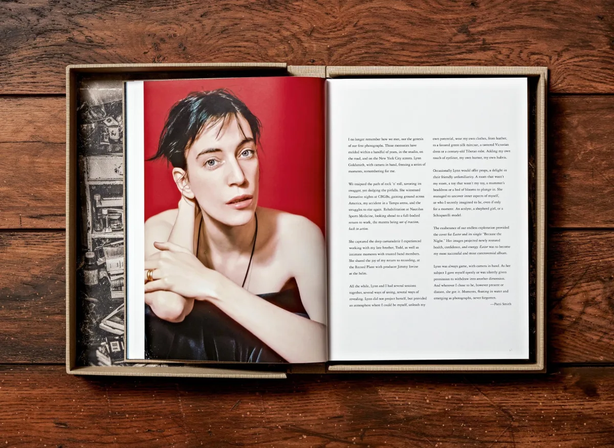 Lynn Goldsmith. Patti Smith. Before Easter After