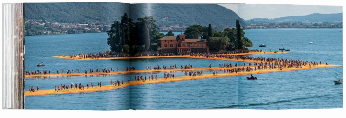 Christo and Jeanne-Claude. The Floating Piers. Art Edition No. 21–40 (Collage)