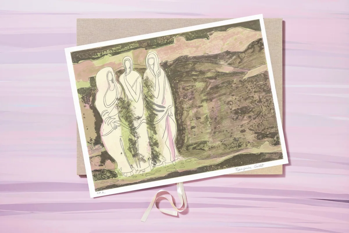 Françoise Gilot. Art Edition No. 61–120 ‘Indian Soul’