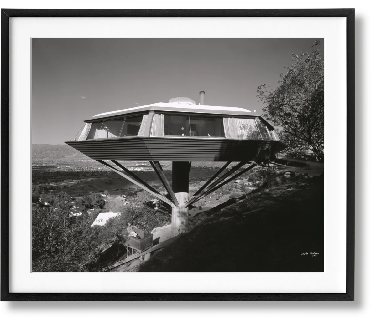 Julius Shulman. 'Lautner, Malin Residence (Chemosphere)'