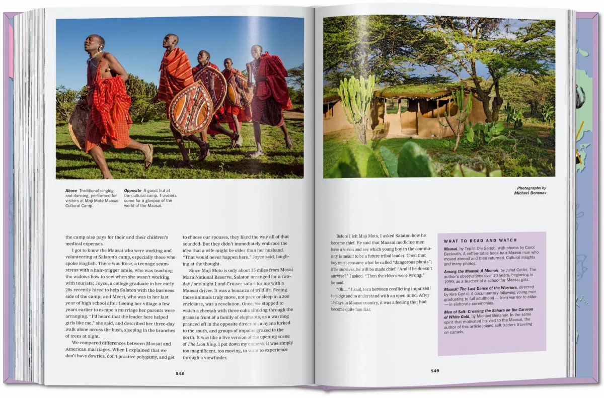 The New York Times. Cultured Traveler. 100 Trips for Curious Minds from Agadir to Yogyakarta