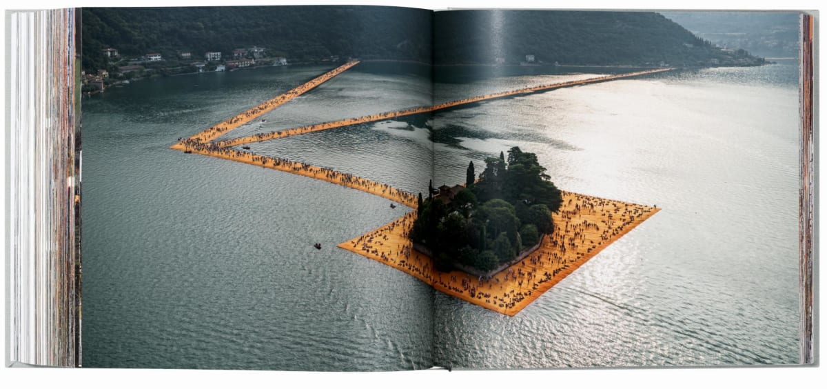 Christo and Jeanne-Claude. The Floating Piers. Art Edition No. 21–40 (Collage)
