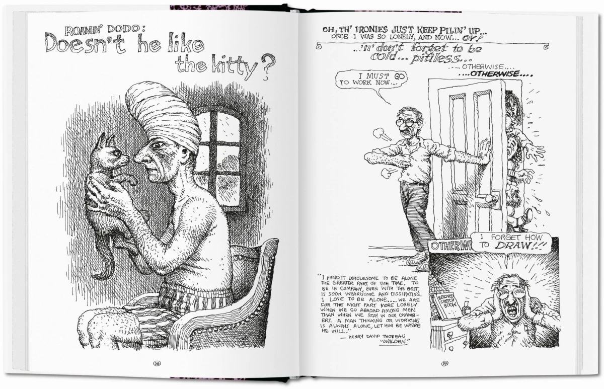 Robert Crumb. Sketchbook Vol. 5. 1989–1998