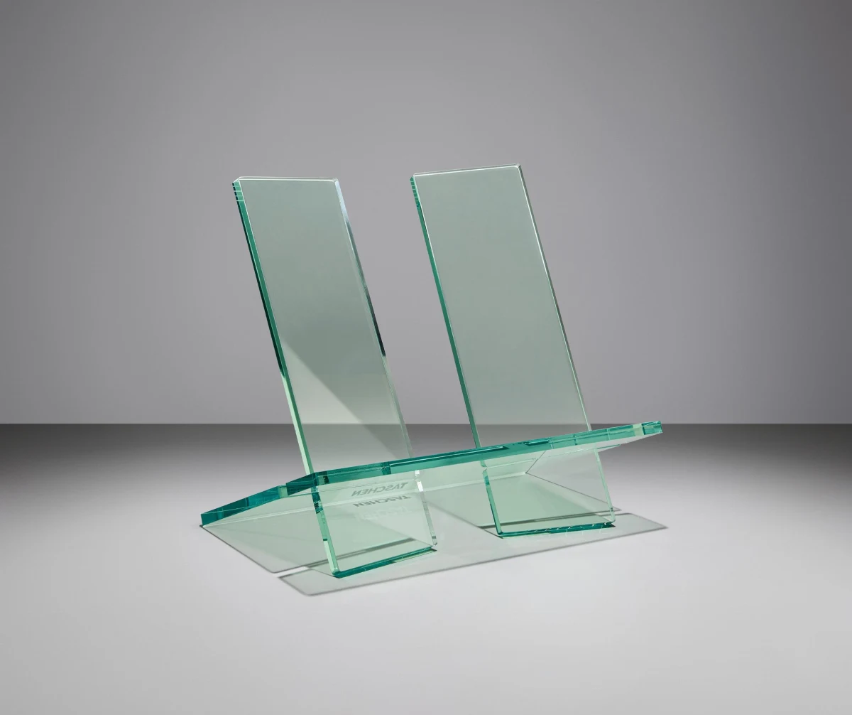 Bookstand. Large. Crystal Green