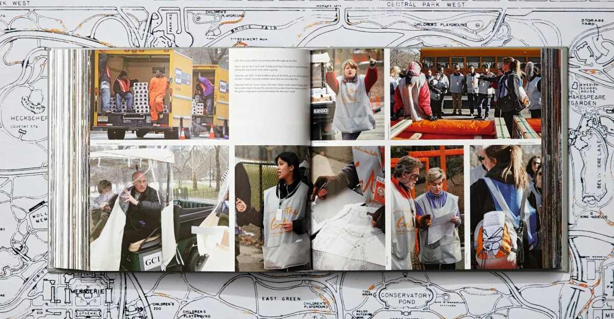 Christo and Jeanne-Claude. The Gates