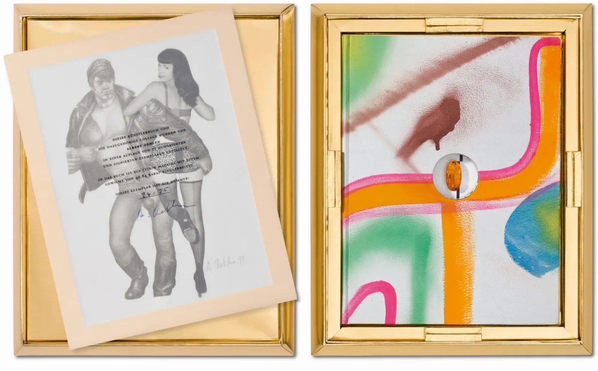 Albert Oehlen. Gold Box