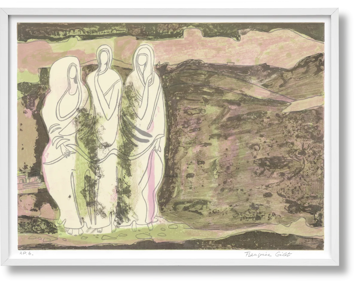 Françoise Gilot. Art Edition No. 61–120 ‘Indian Soul’