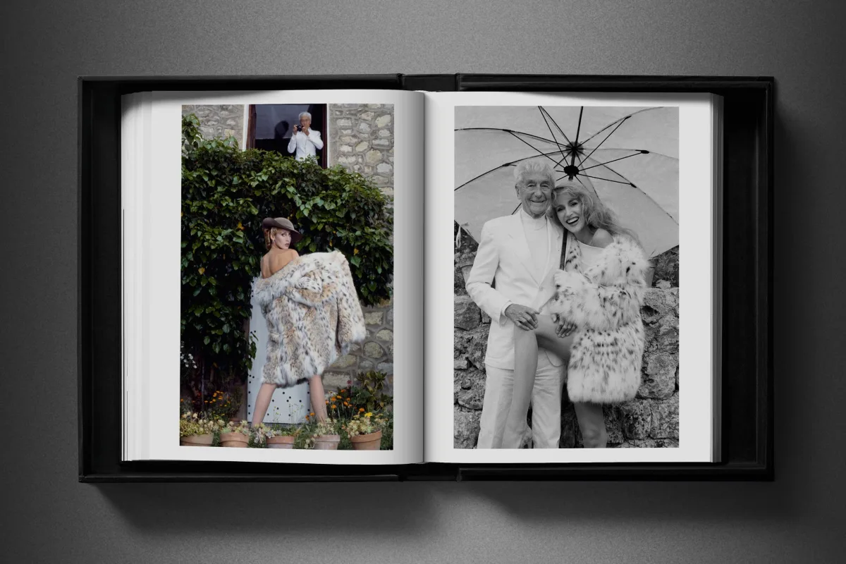 David Bailey. Eighties. Art Edition No. 101–200, ‘Jerry Hall and Jacques Henri Lartigue’, 1983