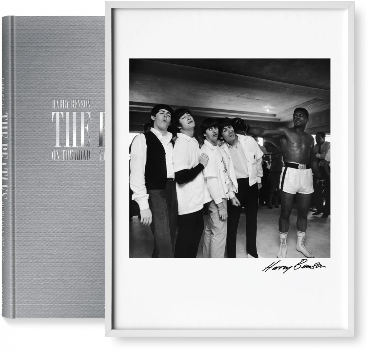 Harry Benson. The Beatles, Art Edition No. 101–200 ‘The Beatles and Cassius Clay’