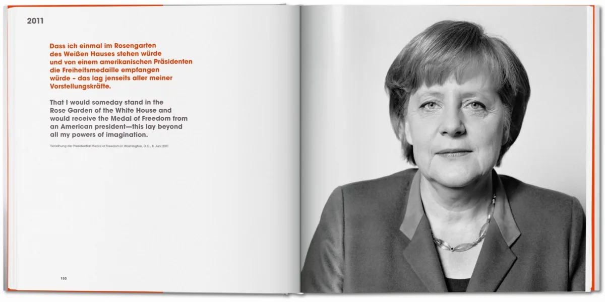 Herlinde Koelbl. Angela Merkel. Art Edition No. 1-125
