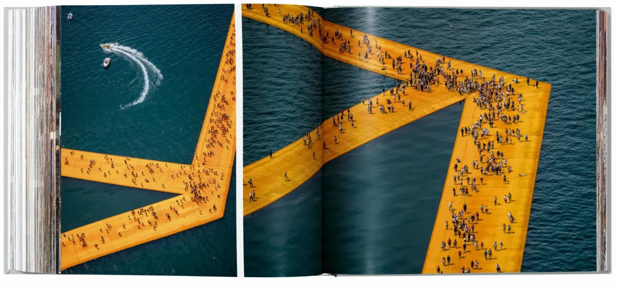 Christo and Jeanne-Claude. The Floating Piers. Art Edition No. 21–40 (Collage)