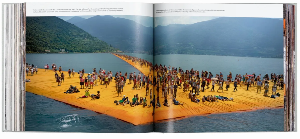 Christo and Jeanne-Claude. The Floating Piers. Art Edition No. 21–40 (Collage)