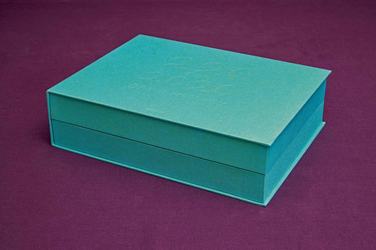 David Hockney. 220 for 2020. Art Edition No. 301–400 ‘My Second Drawing of Beuvron-en-Auge’