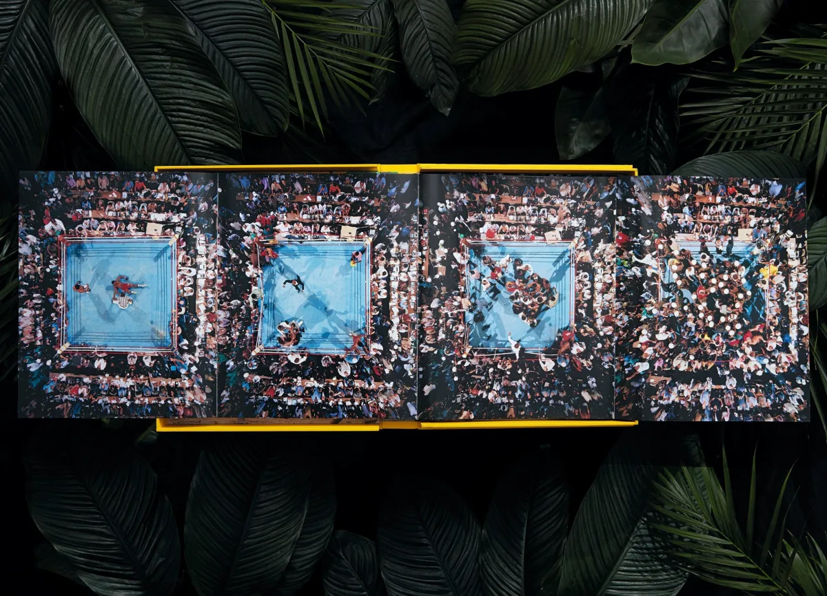 Norman Mailer. N.Leifer. H.Bingham. The Fight. Art Edition No. 1–125, Neil Leifer ‘Ali vs. Foreman – Ali Glaring at Foreman’