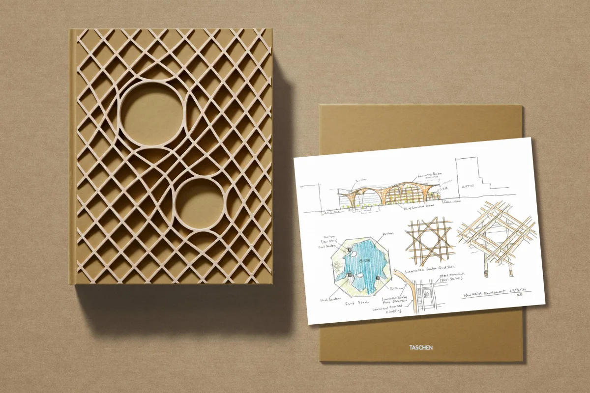 Shigeru Ban. Complete Works 1985–Today. Art Edition ‘Bamboo Gridshell Roof’, 2023