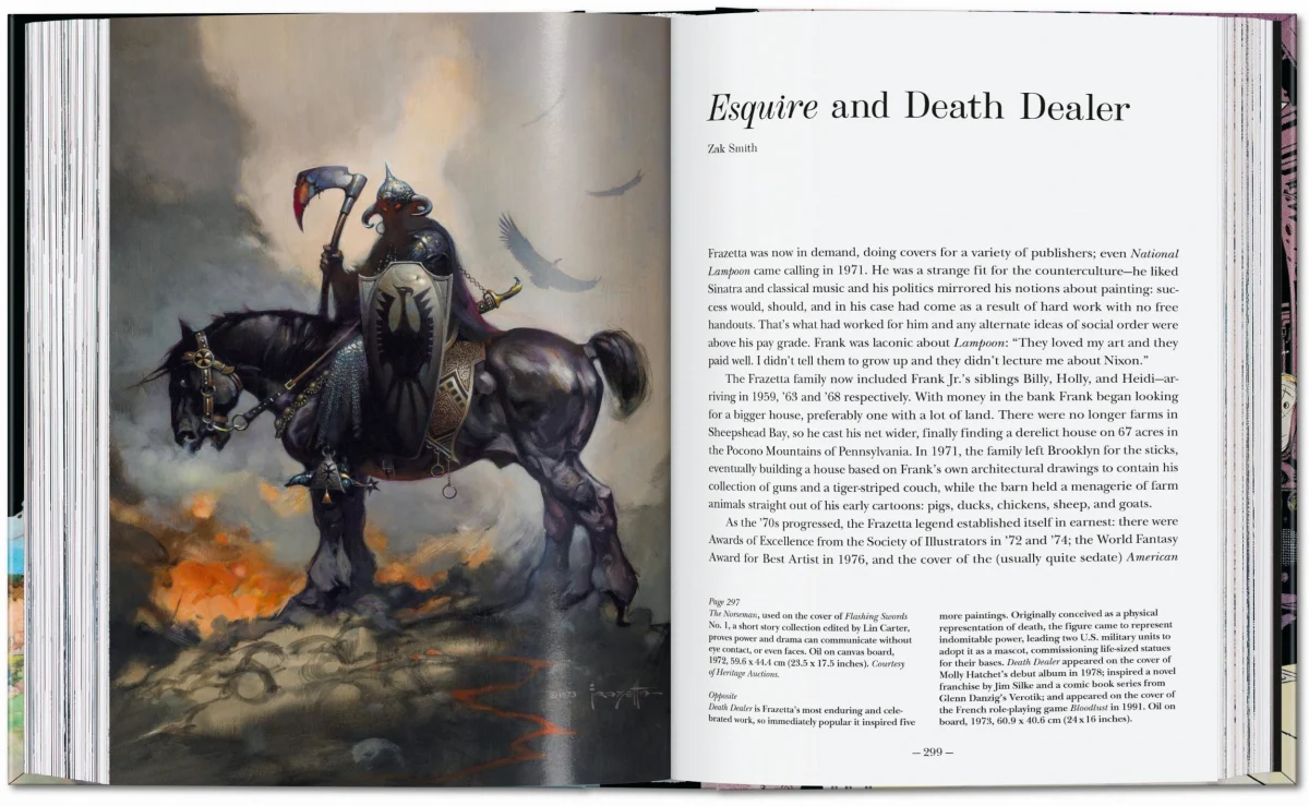 The Fantastic Worlds of Frank Frazetta. 45th Ed.