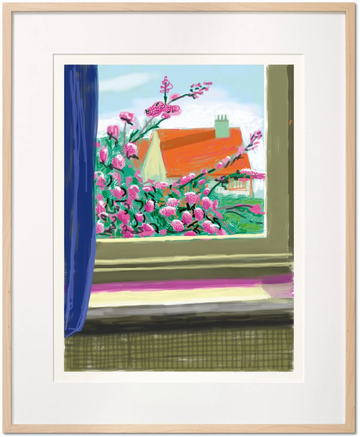 David Hockney. My Window. Art Edition (No. 751–1,000) ‘No. 778’. 17th April 2011