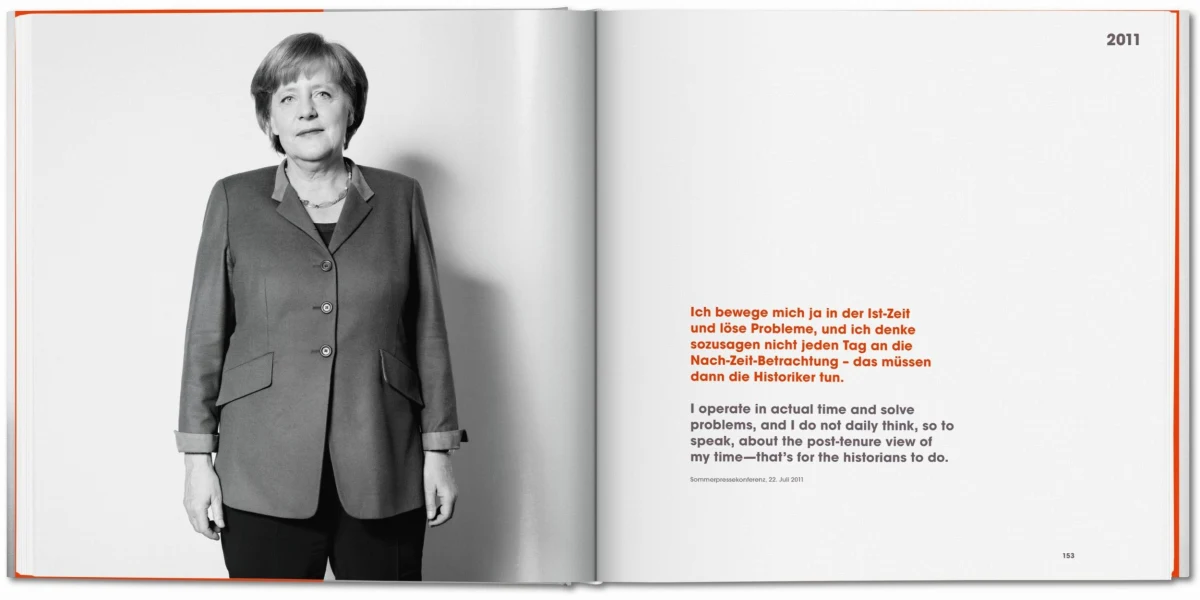 Herlinde Koelbl. Angela Merkel. Art Edition No. 1-125