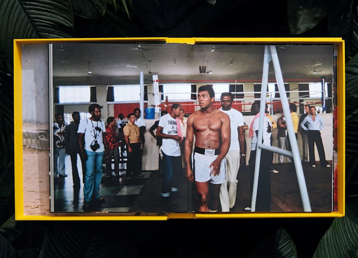 Norman Mailer. N.Leifer. H.Bingham. The Fight. Art Edition No. 1–125, Neil Leifer ‘Ali vs. Foreman – Ali Glaring at Foreman’