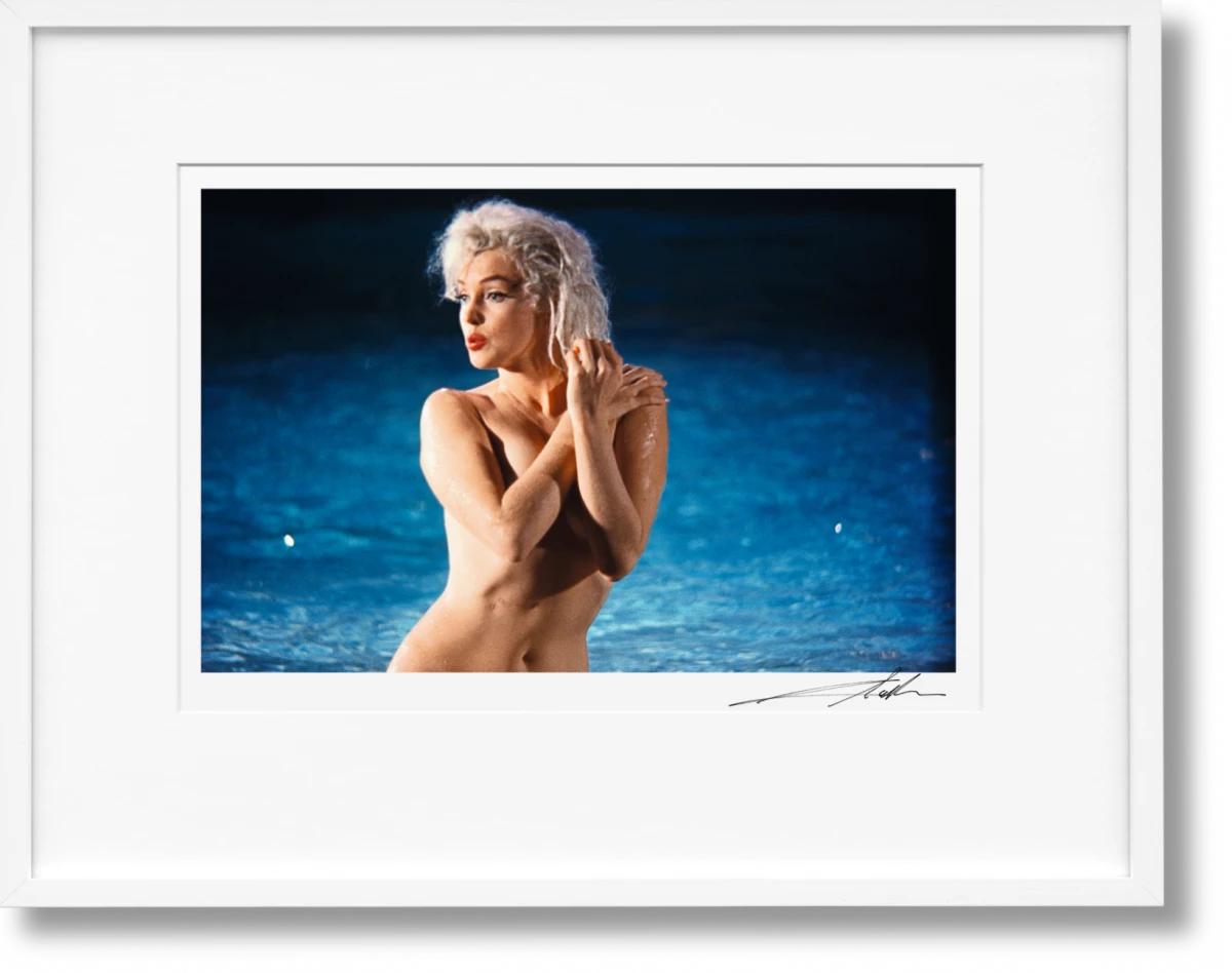 Lawrence Schiller. Marilyn & Me, Art Edition No. 126–250 ‘Color 3, Frame 18’
