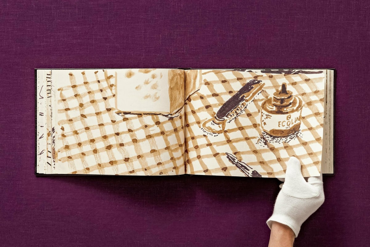 David Hockney. 220 for 2020. Art Edition No. 301–400 ‘My Second Drawing of Beuvron-en-Auge’