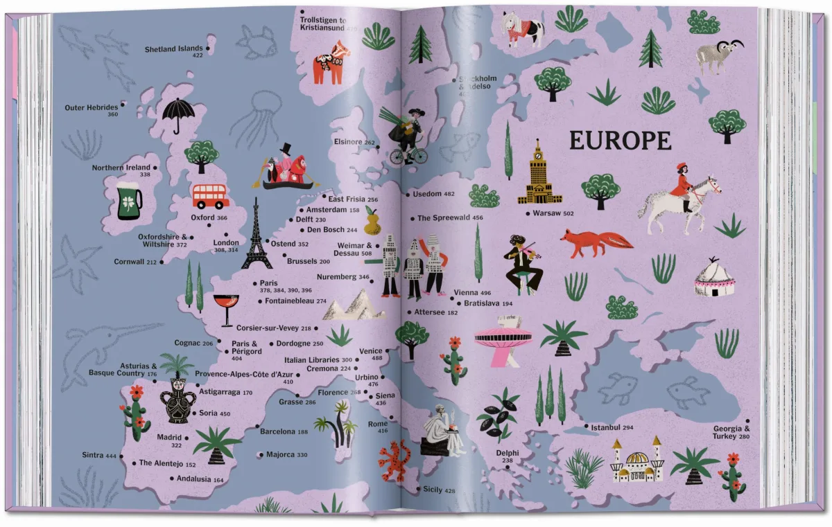 The New York Times. Cultured Traveler. 100 Trips for Curious Minds from Agadir to Yogyakarta