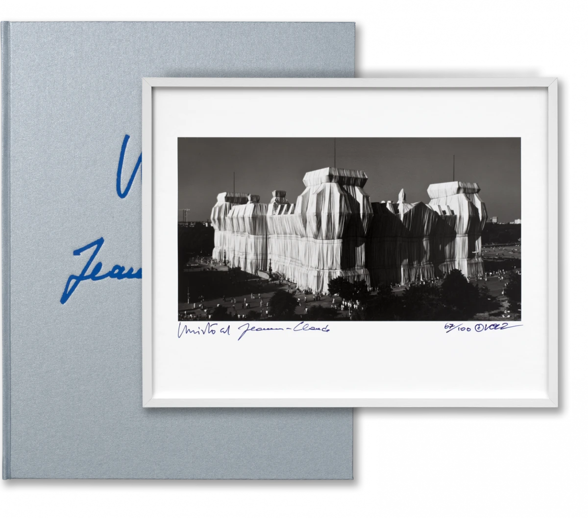 Christo and Jeanne-Claude. Wrapped Reichstag. Berlin 1971-1995