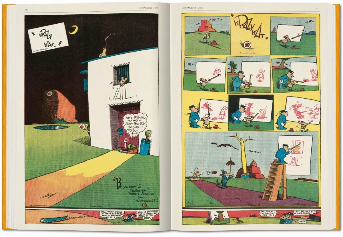 George Herriman “Krazy Kat”. Toutes les planches dominicales en couleurs 1935–1944