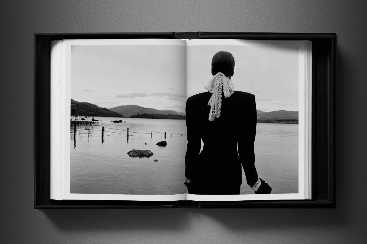 David Bailey. Eighties. Art Edition No. 101–200, ‘Jerry Hall and Jacques Henri Lartigue’, 1983