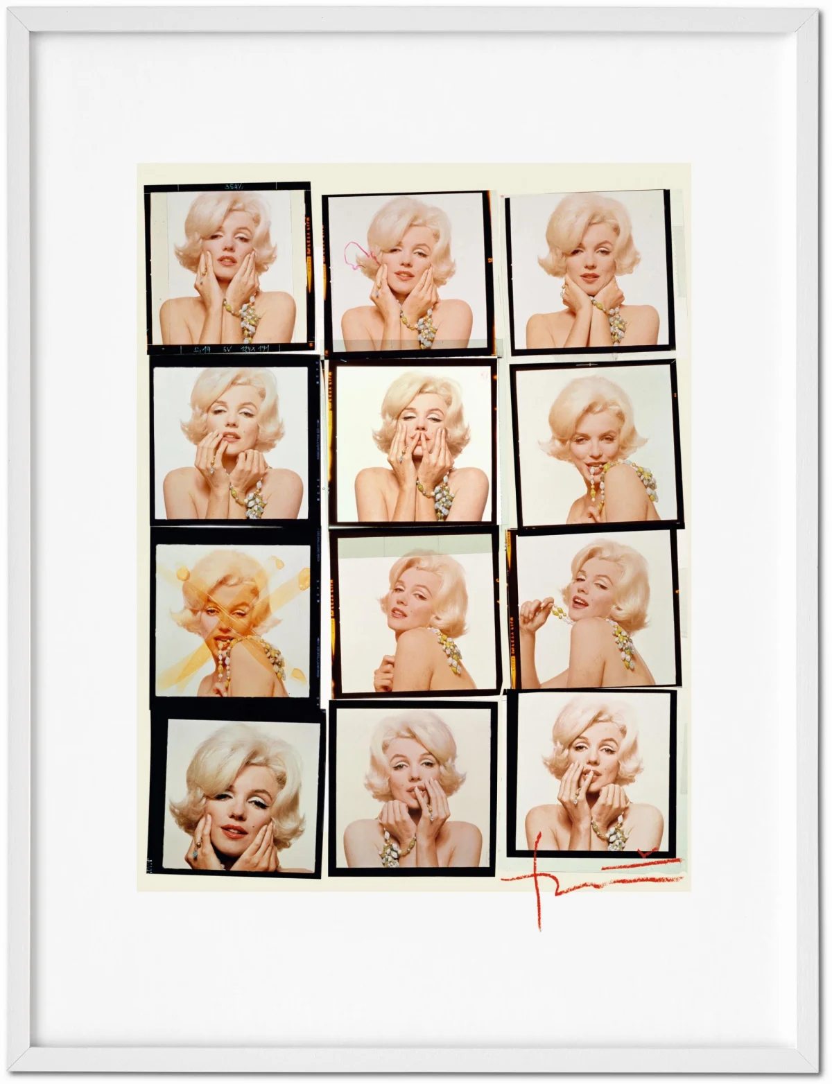 Norman Mailer/Bert Stern. Marilyn Monroe, Art Edition No. 126–250 ‘Contacts’