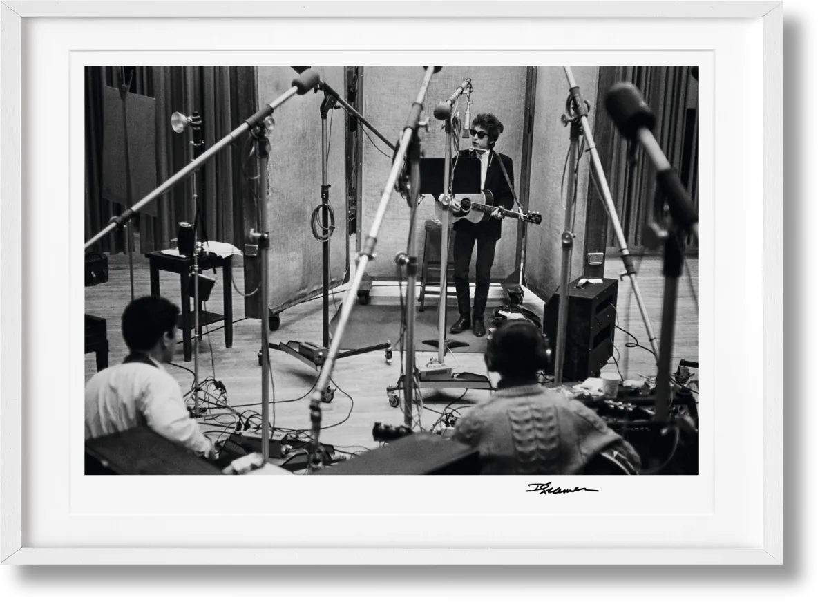 Daniel Kramer. Bob Dylan. Art Edition No. 101–200 ‘Bob Dylan, Columbia Records, Studio A’