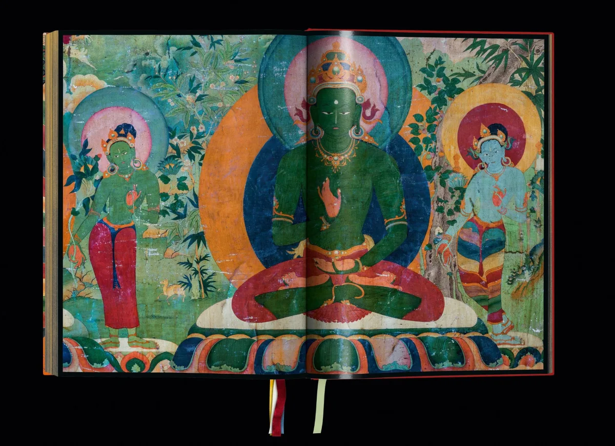 Thomas Laird. Murals of Tibet. Art Edition No. 1–40 ‘Buddha Shakyamuni, Gyantse Kumbum (ca. 1420)’