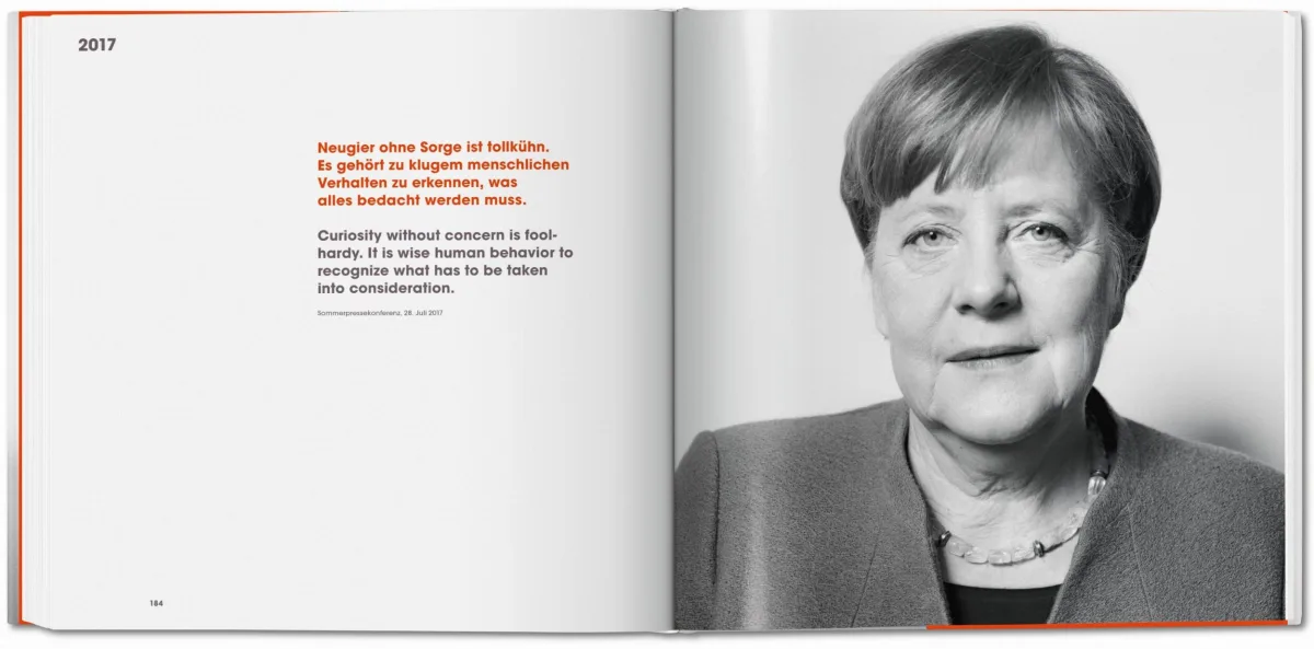 Herlinde Koelbl. Angela Merkel. Art Edition No. 1-125