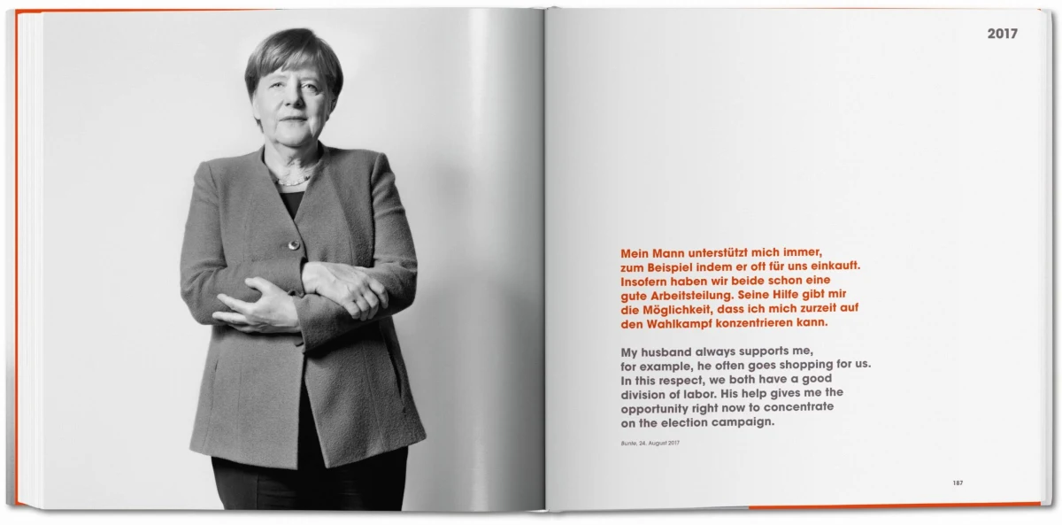 Herlinde Koelbl. Angela Merkel. Art Edition No. 1-125