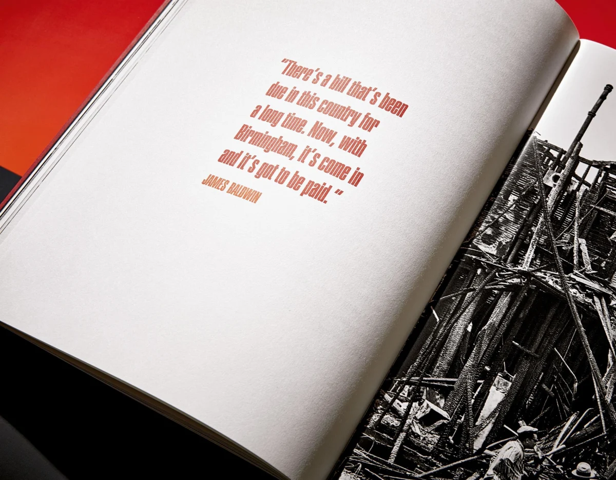 James Baldwin. The Fire Next Time. Photographs by Steve Schapiro