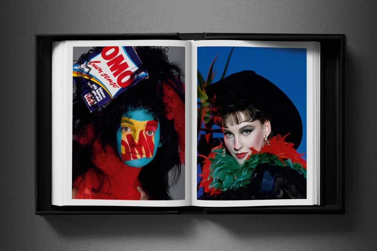 David Bailey. Eighties. Art Edition No. 101–200, ‘Jerry Hall and Jacques Henri Lartigue’, 1983