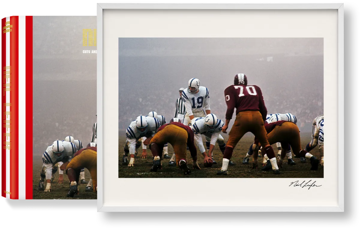 Neil Leifer. Guts & Glory. Art Edition No. 1–100 ‘Johnny Unitas’