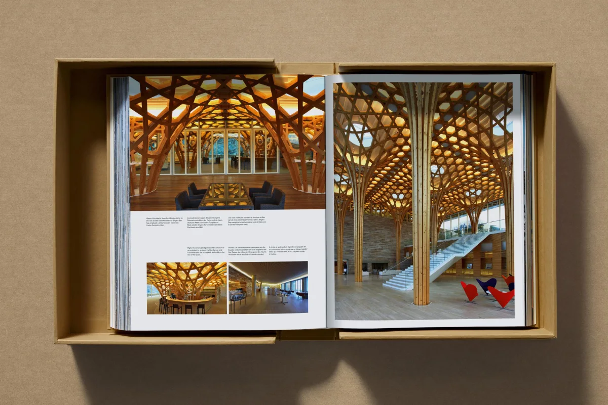 Shigeru Ban. Complete Works 1985–Today. Art Edition ‘Bamboo Gridshell Roof’, 2023