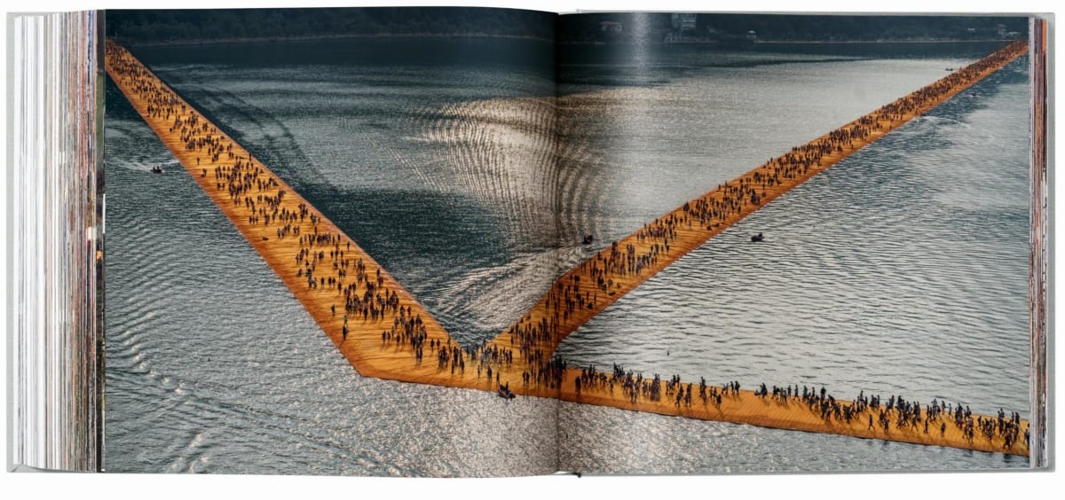 Christo and Jeanne-Claude. The Floating Piers. Art Edition No. 21–40 (Collage)