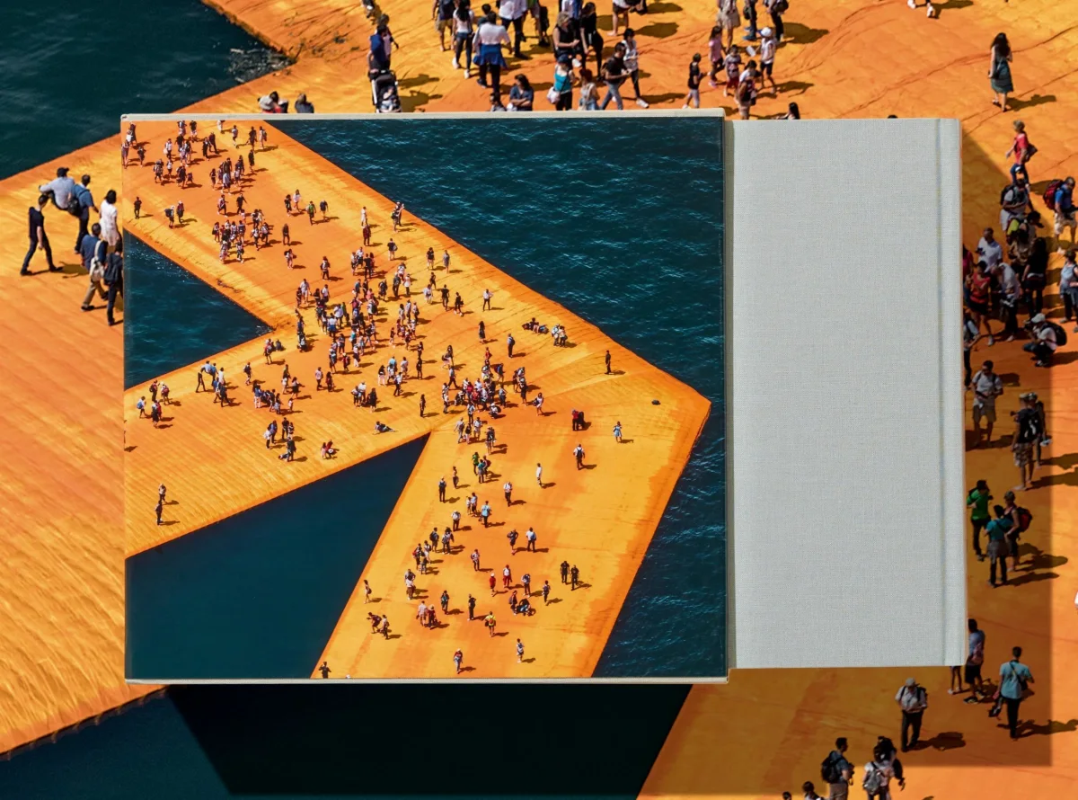 Christo and Jeanne-Claude. The Floating Piers. Art Edition No. 21–40 (Collage)